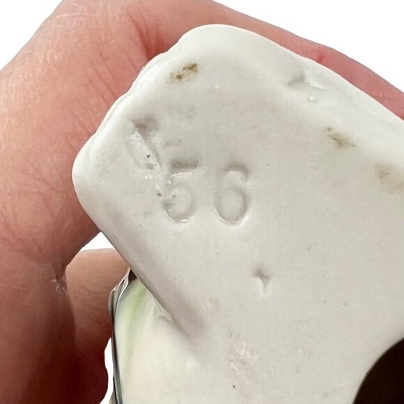 Vintage Ceramic Foo Dog Lion Shishi Figurine Green Blue & Cream Detailed EUC - Picture 8 of 10